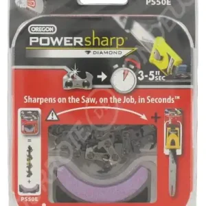 Chaîne de tronçonneuse Oregon 3/8" 1,3mm 50 maillons Powersharp en boite - PS50E PS50E Paiement Sécurisé