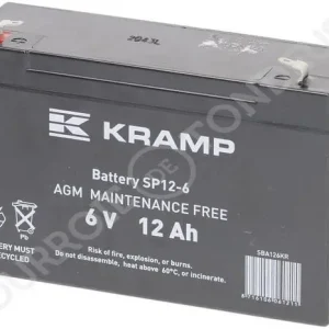 Achetez Aujourd'hui Batterie de tondeuse 6V 12Ah fermée SBA126KR