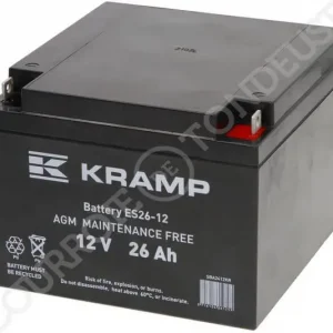 Top Vente Batterie de tondeuse 12V 26Ah fermée SBA2412KR