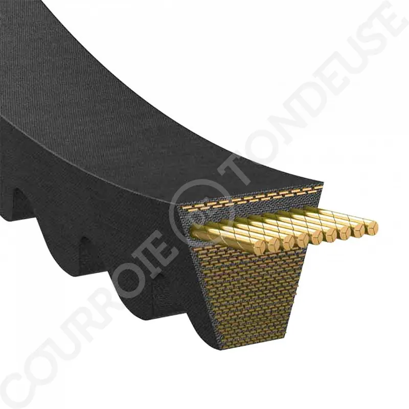 Commander Maintenant Courroie trapézoïdale crantée AVX13x650La ou 3A0650 AVX13X650-CONTITECH