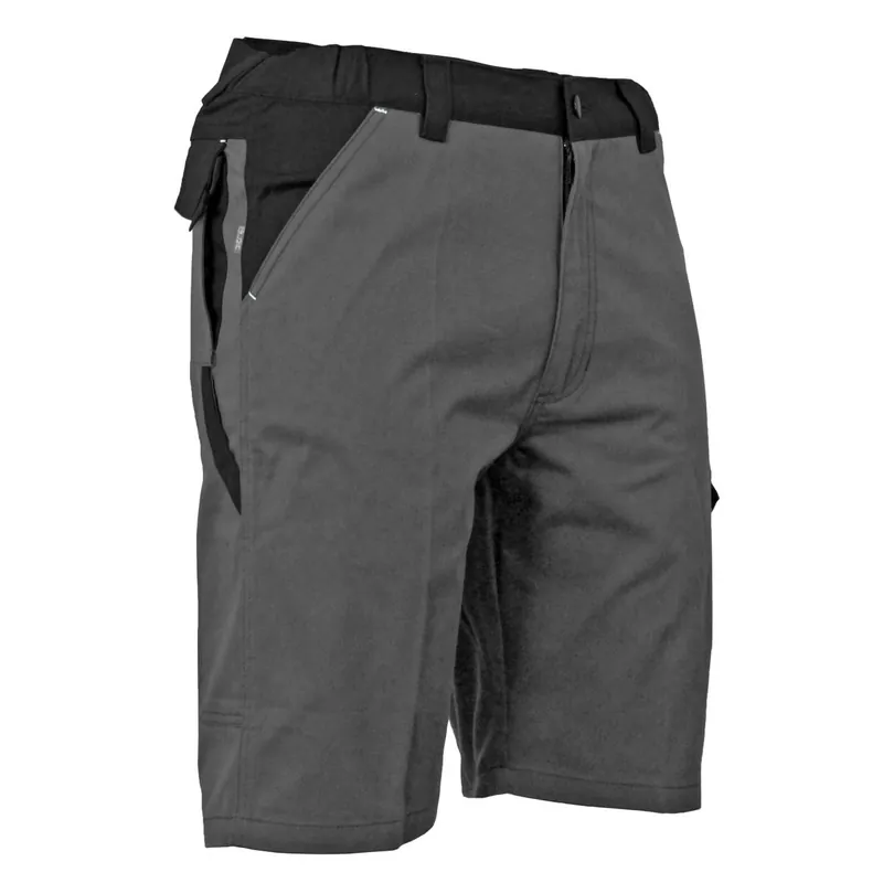Bermuda da travail multipoche gris /noir T 38 à 60 Nouveauté