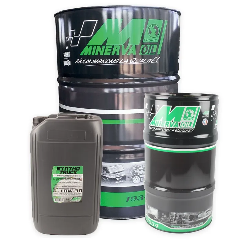 Lubrifiant huile synthétique 10W-30 pour moteurs industriels SYNTHOTRUCK Offre Limitée