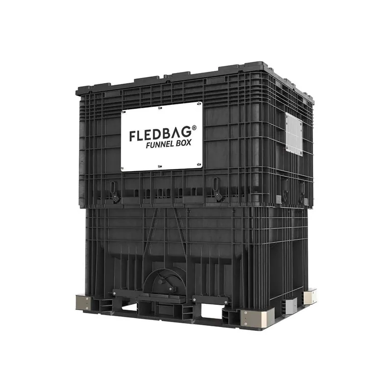 Offre Spéciale Caisson de stockage plastique FUNNEL BOX empilable