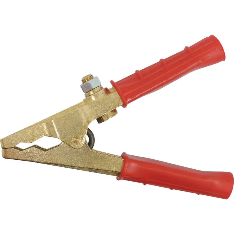 Promotion Saisonnière Pince bronze crocodile 300A 400A 600A rouge/noir