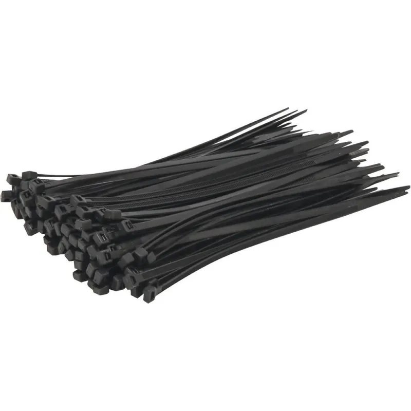 Collier nylon auto-extinguible 2,5 à 7,2mm et 200 à 450mm Haute Qualité
