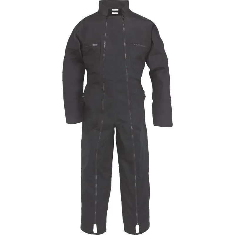 Offre Du Jour Combinaison de travail Noire M à XXL avec 2 zips