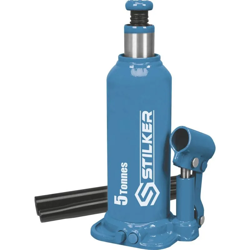 Cric bouteille hydraulique soudé 5T/10T/20T STILKER Authentique