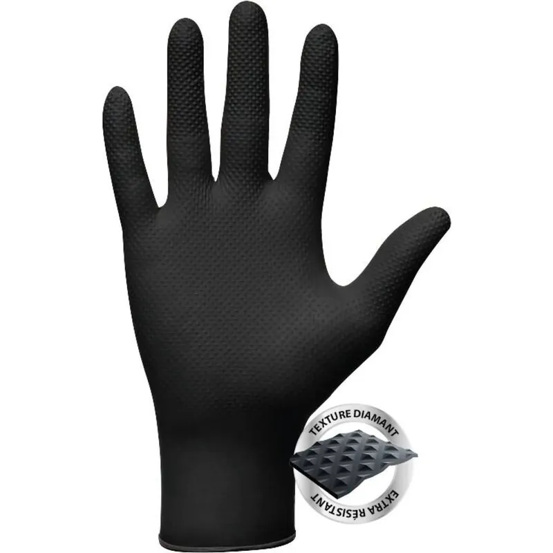 Boîte de 50 gants Nitrile antistatique S/M/L/XL/XXL Offre Du Jour