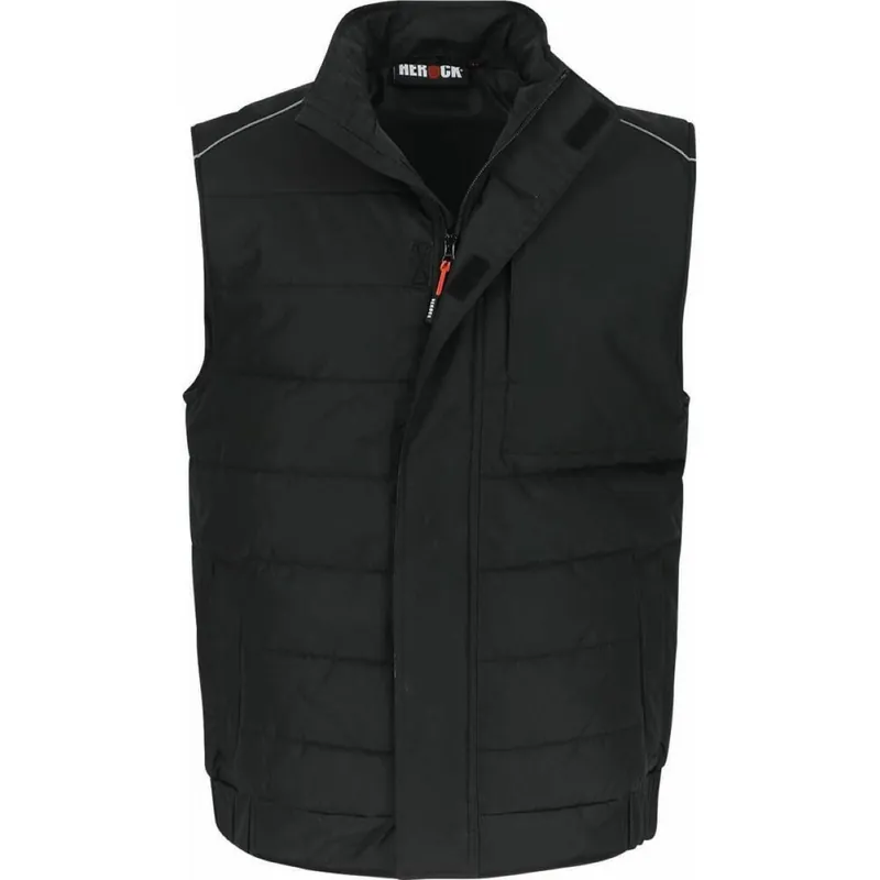 Nouvelle Collection Gilet sans manche matelassé Noir XS à 3XL