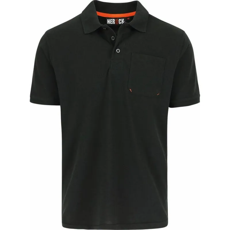 Must-Have Polo manches courtes noir XS à 4XL