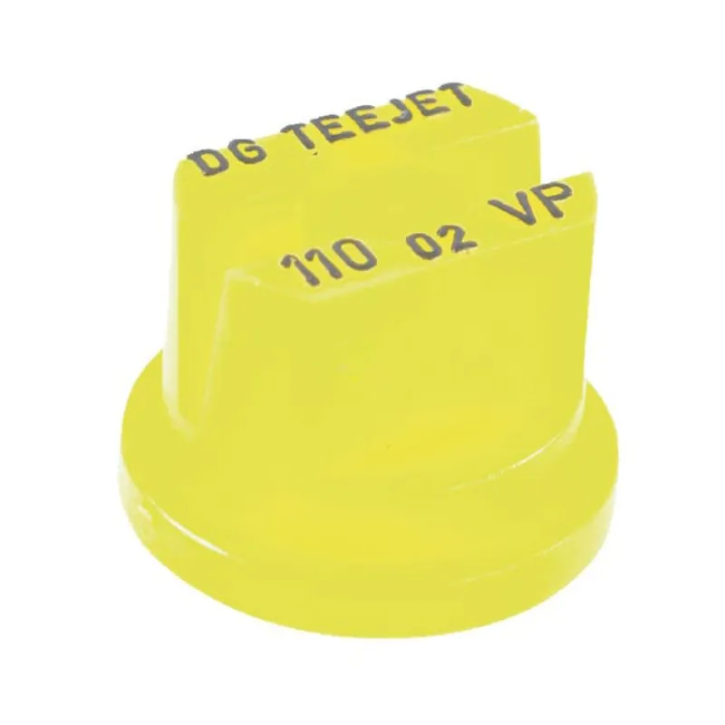 Buse à jet plat DG jaune diminuant la dérive TeeJet Meilleure Vente