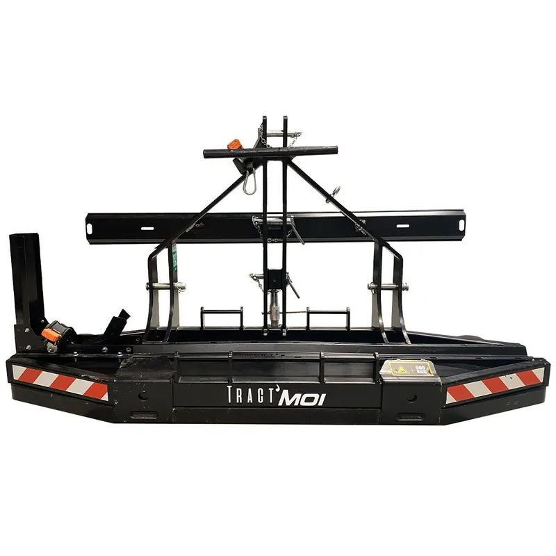 Support porte vélo & 2 roues pour tracteur TM2 Pas Cher