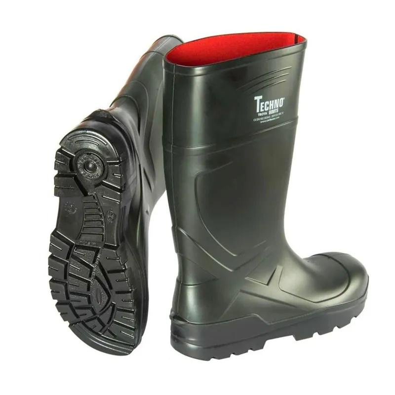 Bottes de sécurité TECHNOBOOTS agricoles S5 coque et semelle en acier Soldes