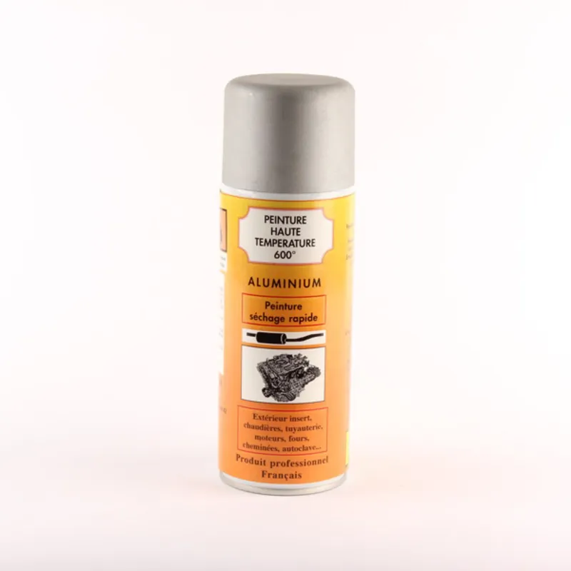 Top Vente Aérosol PEINTO Alu 600° Haute Température 400 ml