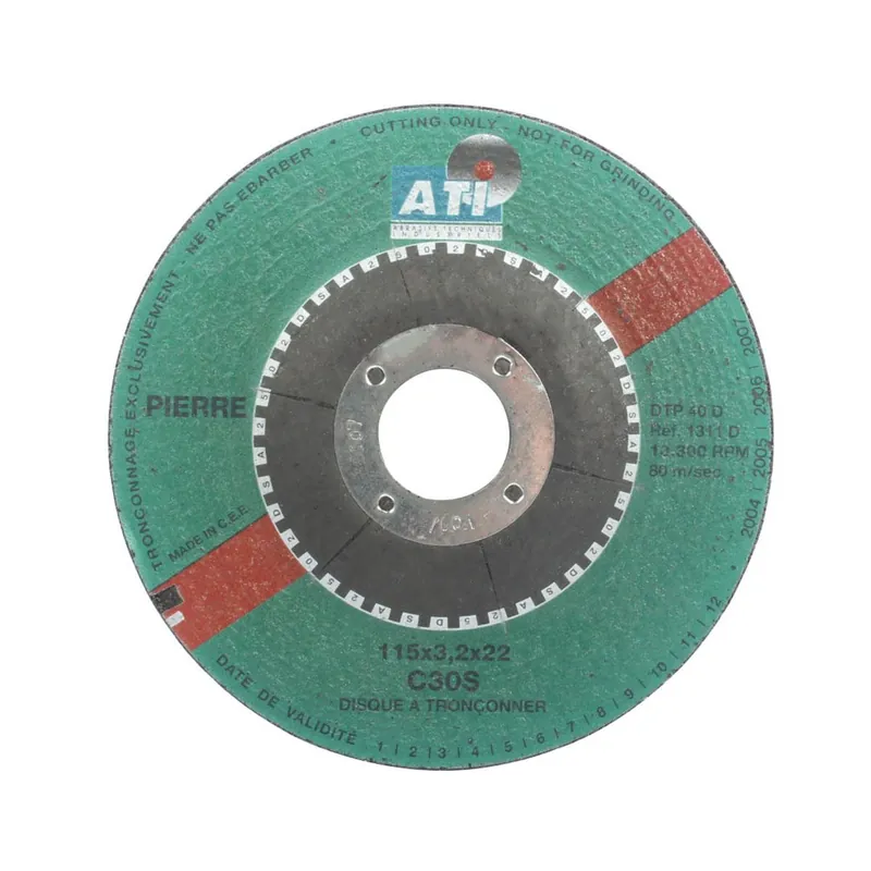 Disque à tronçonner PIERRE Ø 115 x 3 x 22 FIL FLEX Prix Réduit