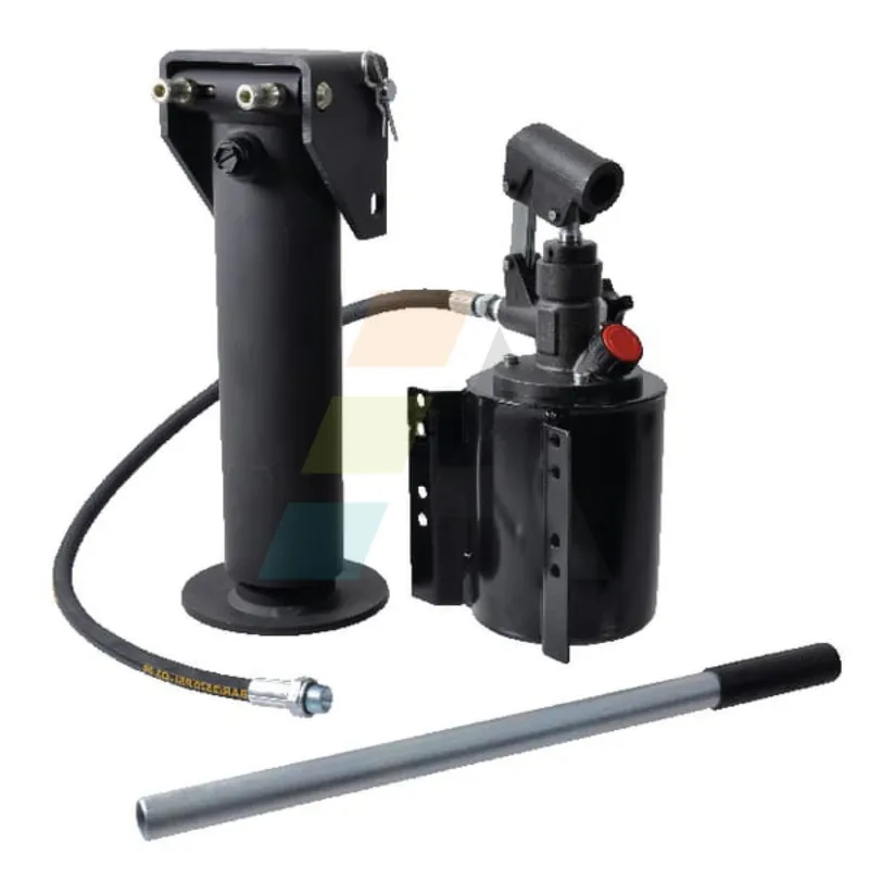 Quantité Limitée Kit béquille hydraulique 10000 kg avec pompe réservoir