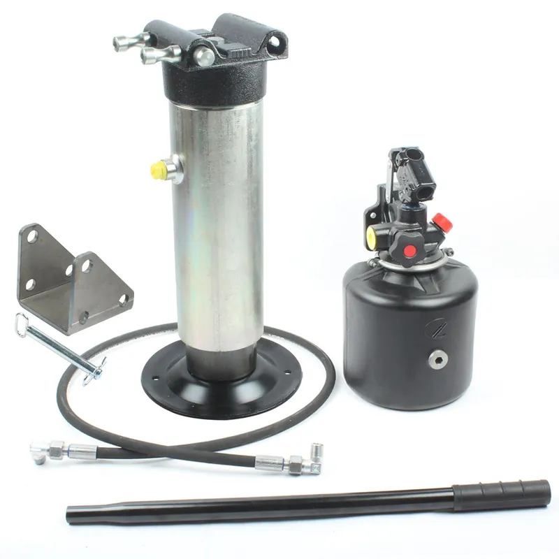 Kit béquille hydraulique 10000kg flasque Ø210 course 230 Must-Have