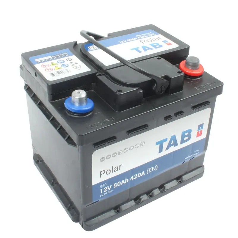 Nouveauté Batterie 12 volt 50 ampère 370 ampère au démarrage