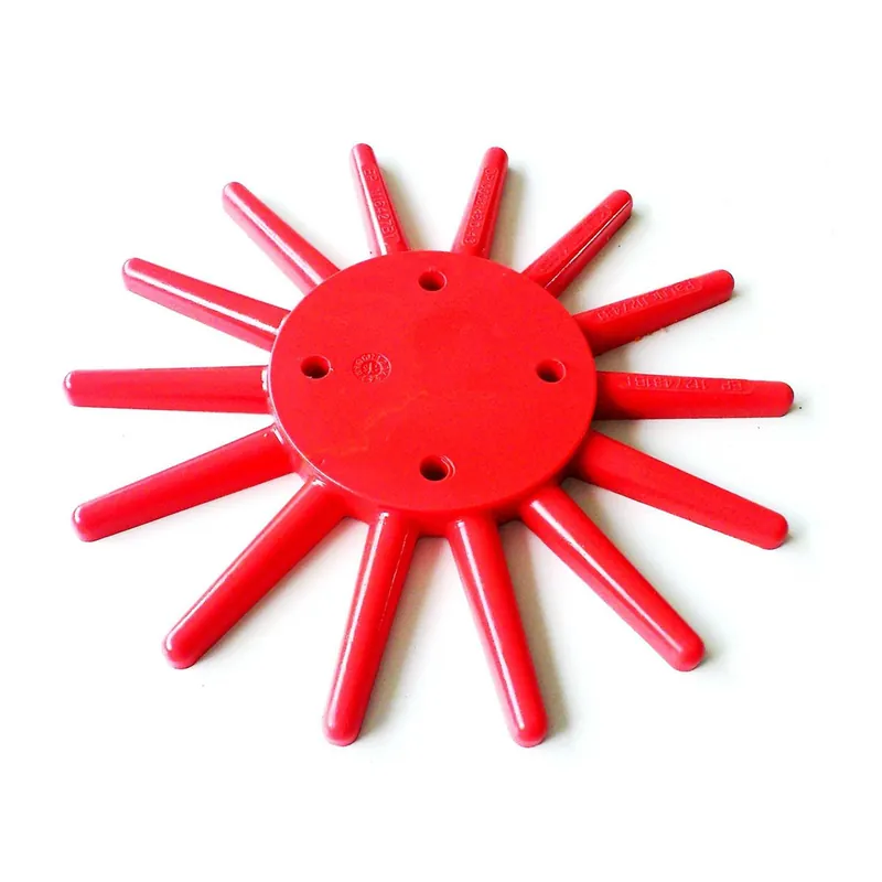 Doigts KRESS, disque Ø 250 mm, modèle rouge, rigide Offre Limitée