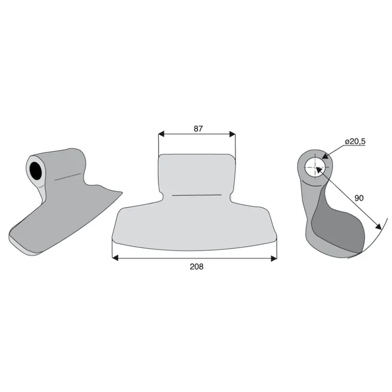 Acheter En Ligne Marteau broyeur E-226-40-0-18 95722004 120.34-0-4