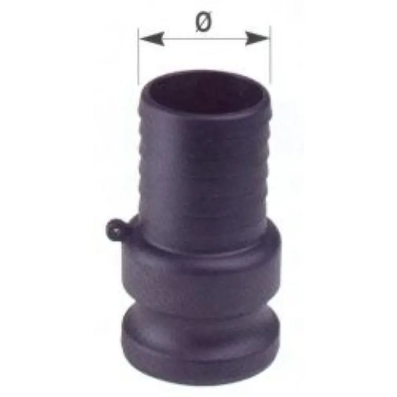 1/2 raccord à câme mâle 40 mm tuyaux 1"1/2 Pas Cher