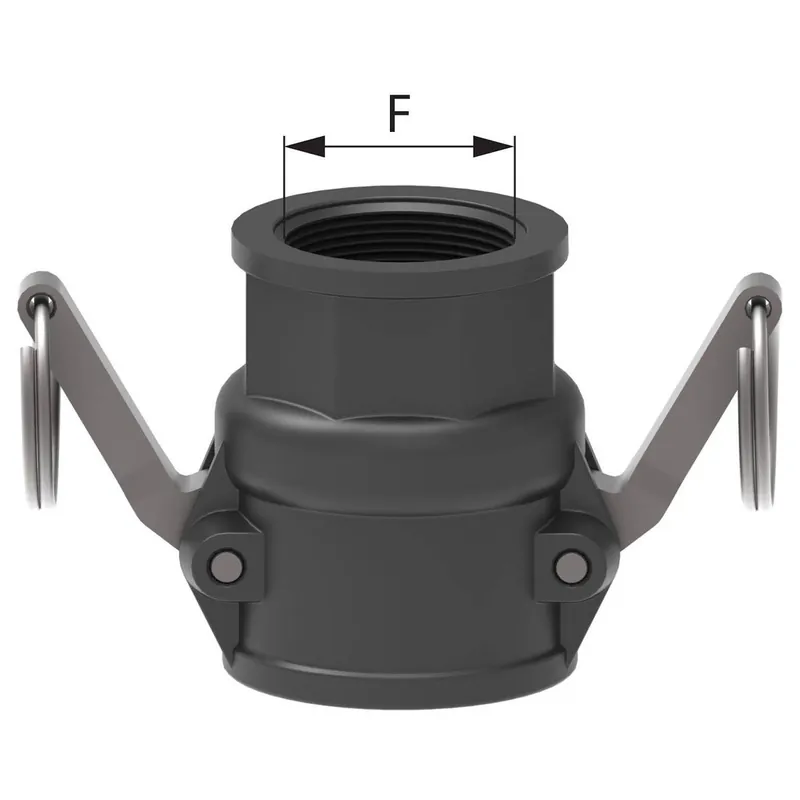 1/2 raccord à câme femelle 3/4" - F 1/2" Réduction