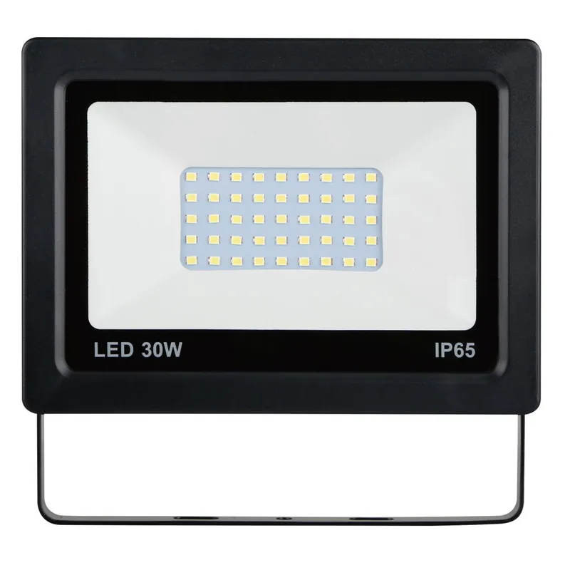 Projecteur LED extra plat 120° noir 30W 2400Lm Offre Du Jour