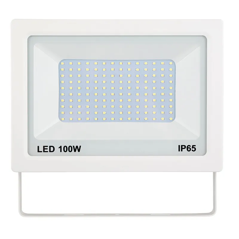 Acheter Direct Projecteur LED plat 120° blanc 100W 8000Lm câble 1M