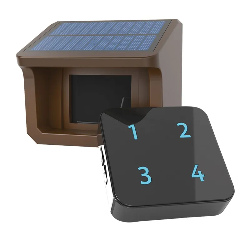 Livraison Express SECURKIT - Détecteur d‘intrusion solaire longue portée