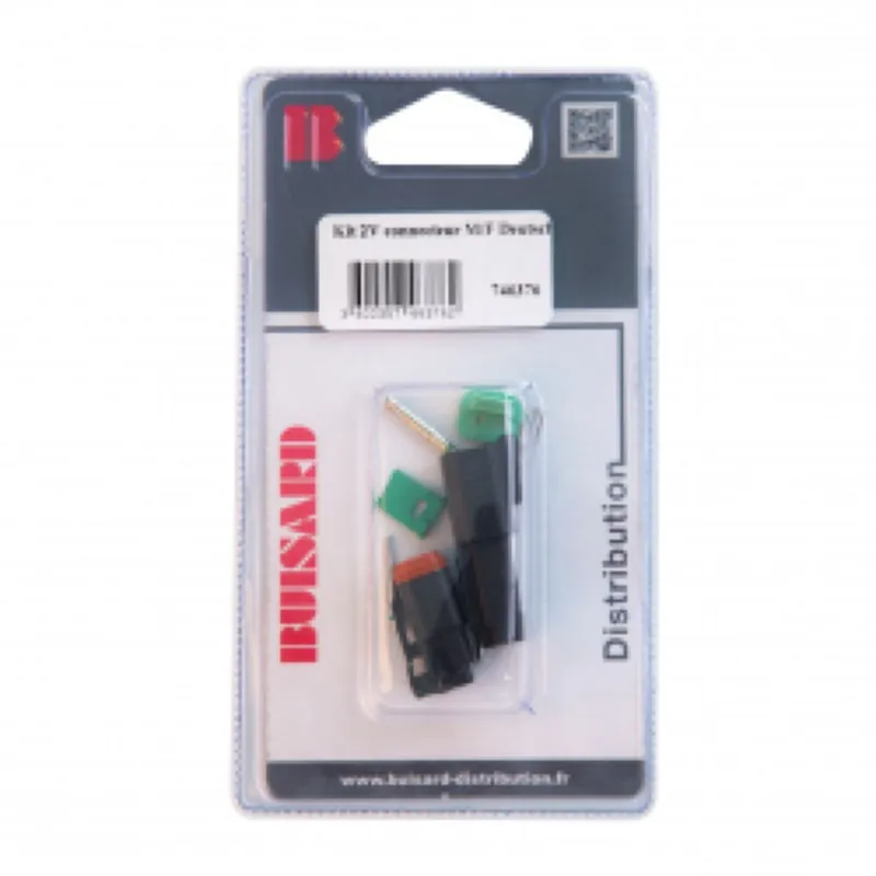 Dernier Modèle Kit connecteur étanche M/F 2 voies 2mm² DEUTSCH Connectors
