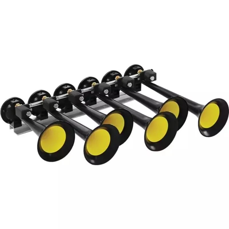 Prix Réduit Klaxon tracteur camion 36 mélodies 6 trompettes 12/24V