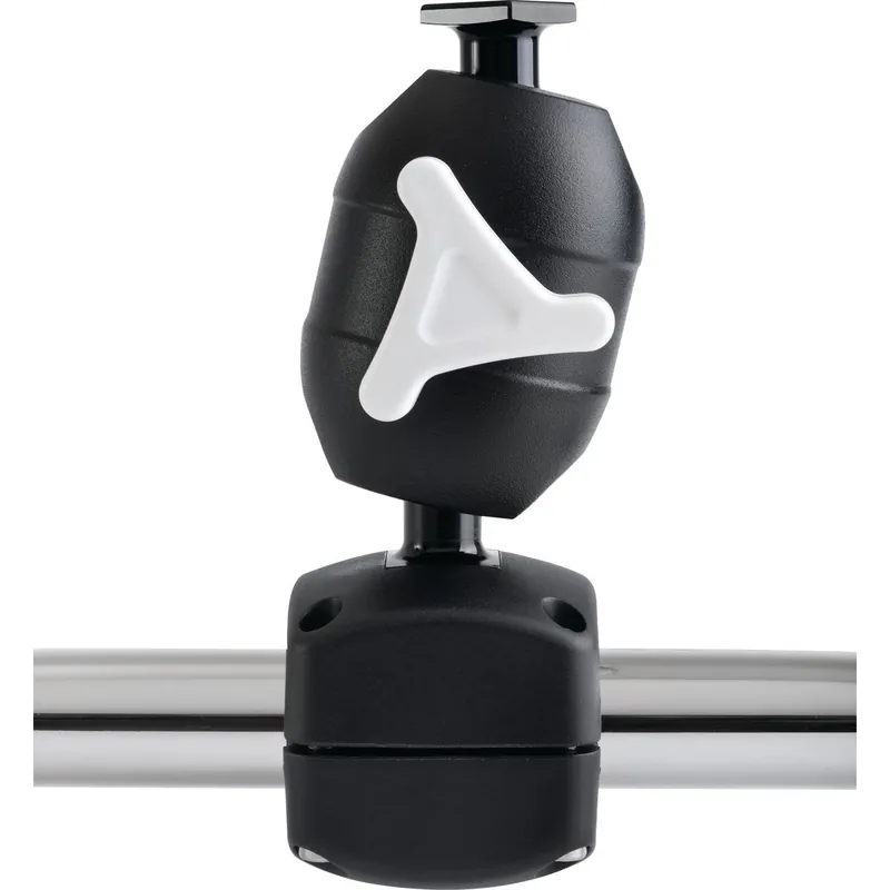 Populaire Pied renforcé articulé 128mm montage tube Ø25,4-33,7mm 360°