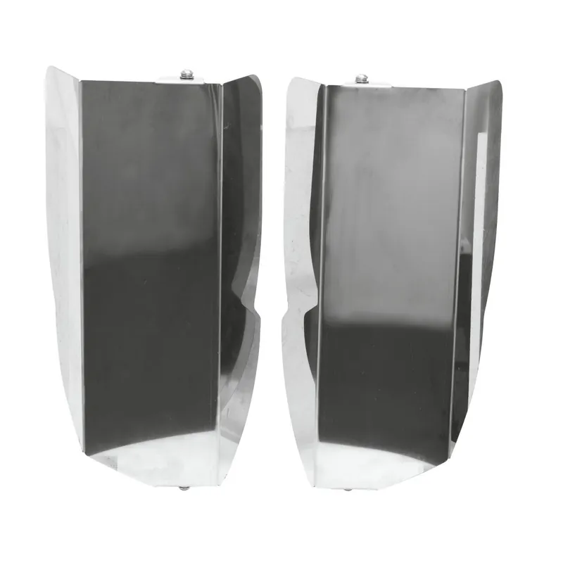 Authentique Protection de rétroviseur double en inox adaptable
