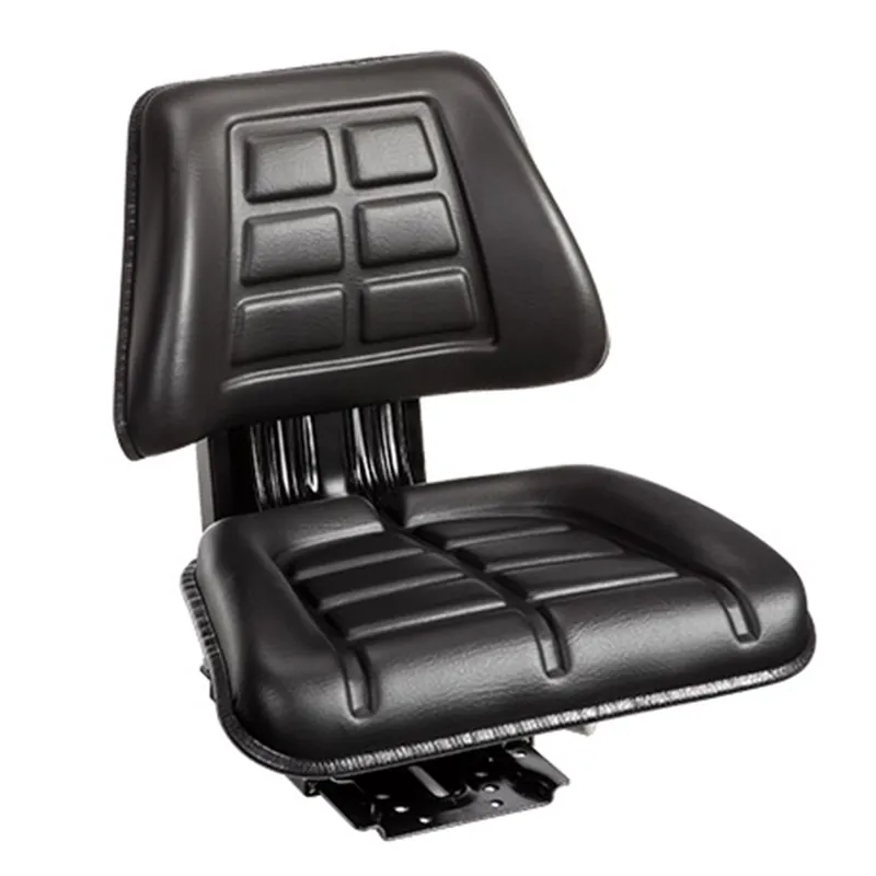 Offre Limitée Siège tracteur mécanique 51 cm simili-cuir noir