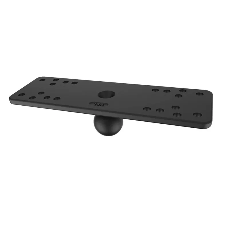 Base plaque rectangulaire 15,88cm x 5,08cm boule taille B RAM Usine Directe