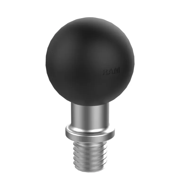 Nouvelle Collection Adaptateur à boule avec vis M10-1.5, taille B, RAM