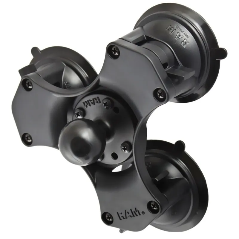 Satisfait Ou Remboursé Base à triple ventouse Twist-Lock boule taille C RAM