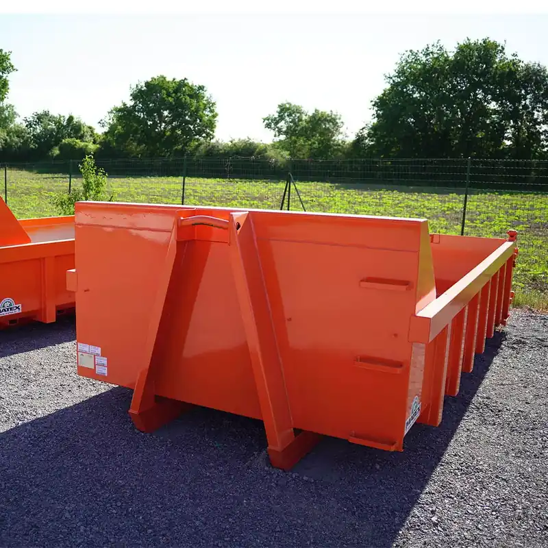 Livraison Express Benne caisson TP renforcé 7.7 à 14.6m³ MATEX
