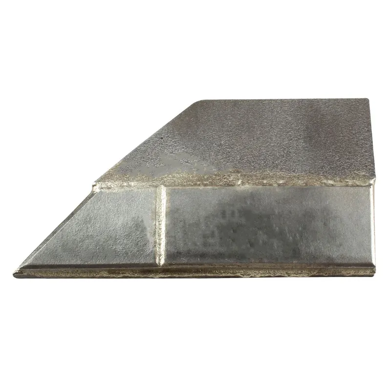 Mise à souder avec plaquettes carbure 76x40x12mm gauche Authentique