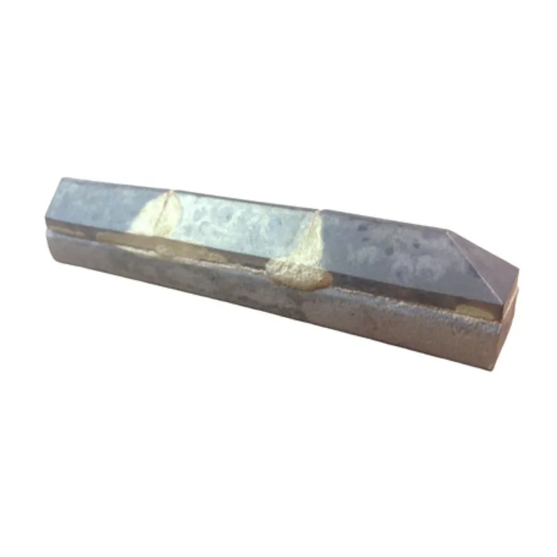 Mise a souder carbure triangulaire 180x18x10mm herse/rotor Retour Gratuit