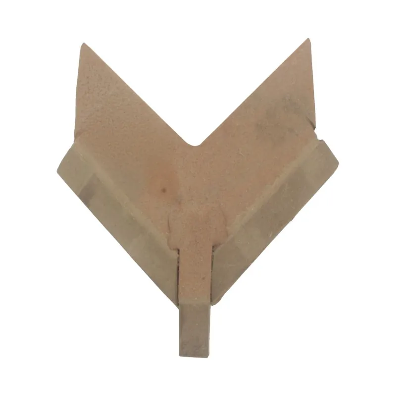 Petit Prix Mise triangulaire carbure à souder aileron de déchaumeur à dents