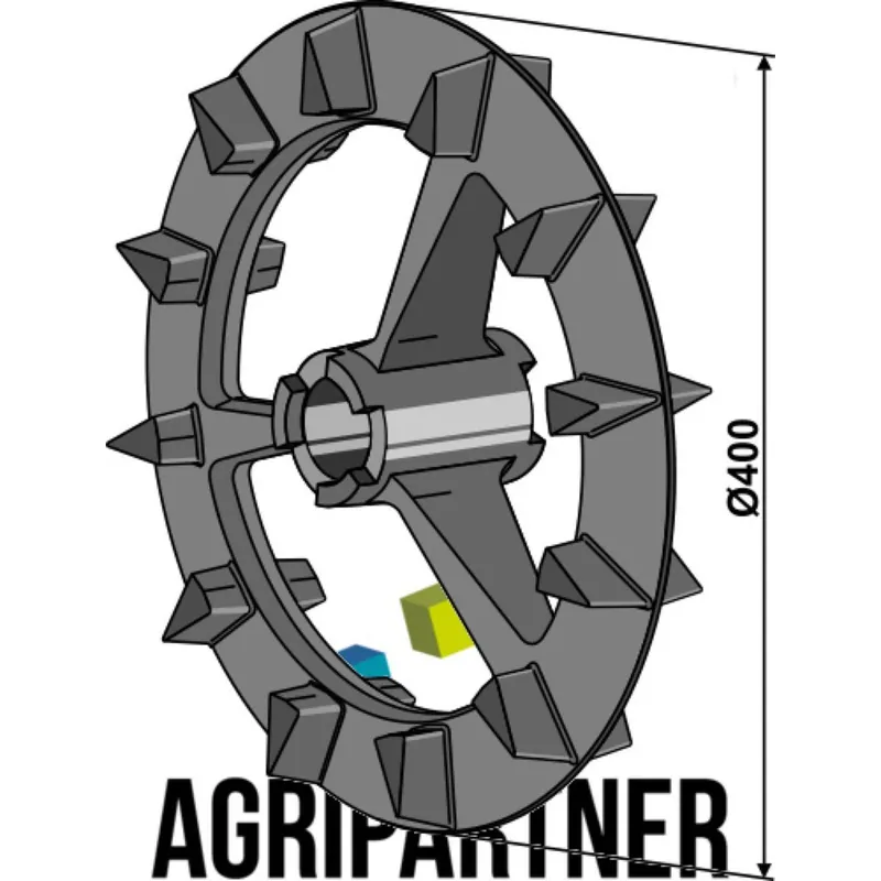 Livraison Express Roue Crosskill 4239010 400x70 pour arbre 50 Lemken