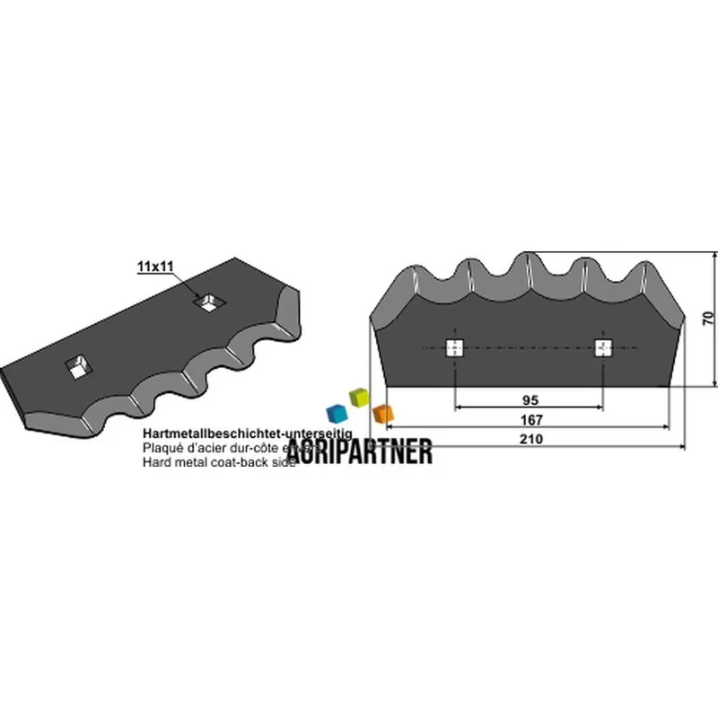 Top Vente Couteau mélangeuse 208.128/2 MARMIX