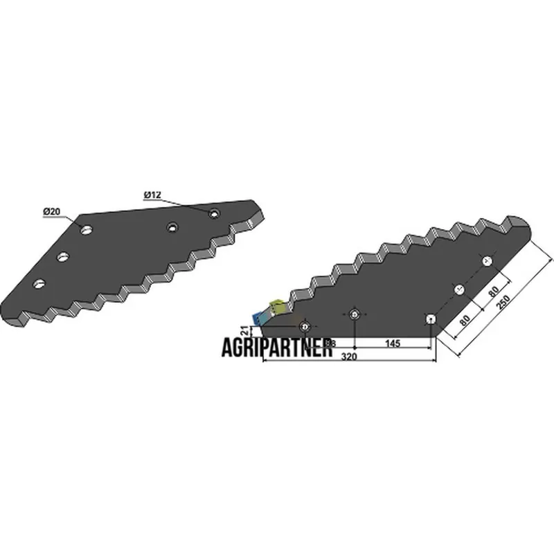 Couteau 512006450 mélangeuse AGM EUROCOMP Acheter Direct