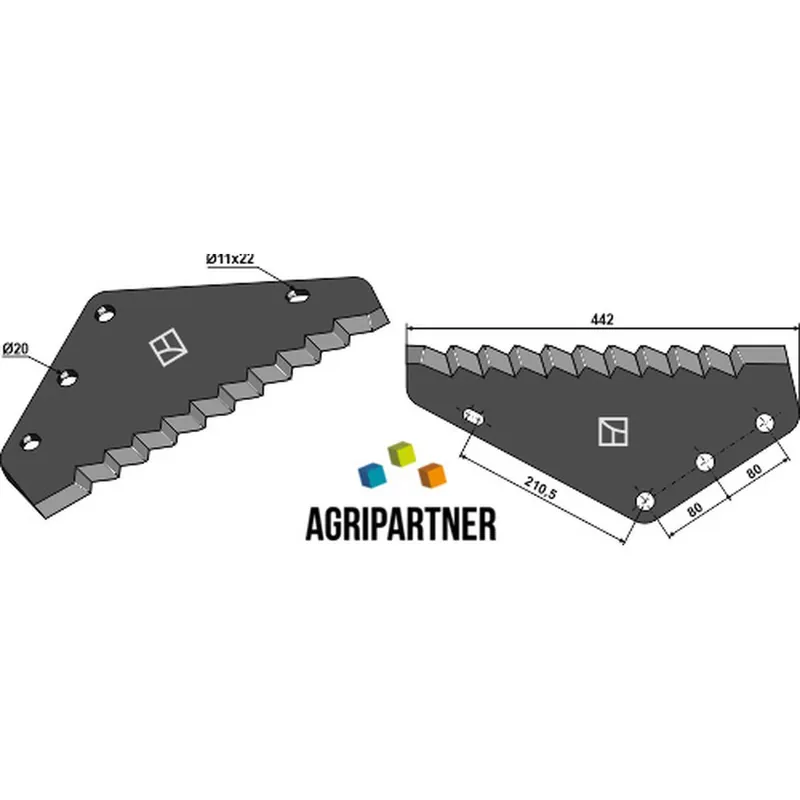 Nouvel Arrivage Couteau Ø20/11x22mm mélangeuse COMPAR