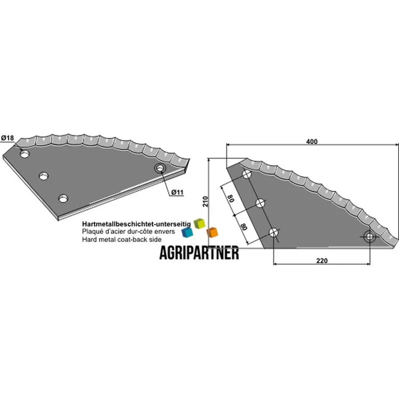 Couteau 60903505 carbure mélangeuse STRAUTMANN Achetez Aujourd'hui