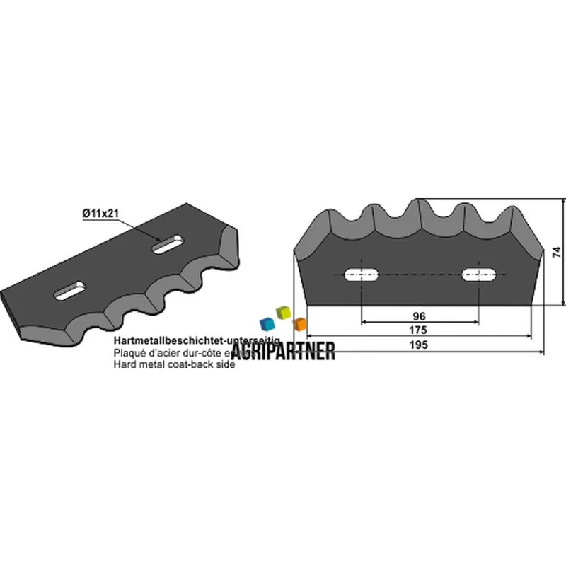Prix Promo Couteau 128/2 carbure mélangeuse MARMIX