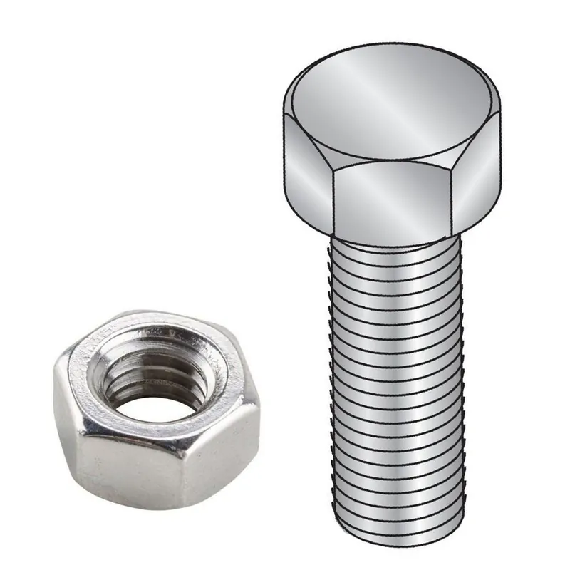 Boulon BFX-502 TH Ø16x40 mm 8.8 zingué entièrement filetée Acheter En Ligne