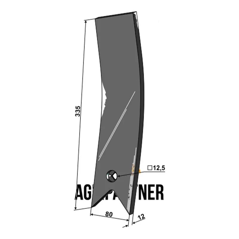 Jusqu'à Épuisement Des Stocks Versoir 78708735 déflecteur 335x80x12 dechaumeur AMAZONE gauche