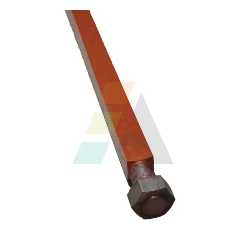 Top Vente Arbre de Cover Crop 40x40x2500mm acier bore filet M39x4